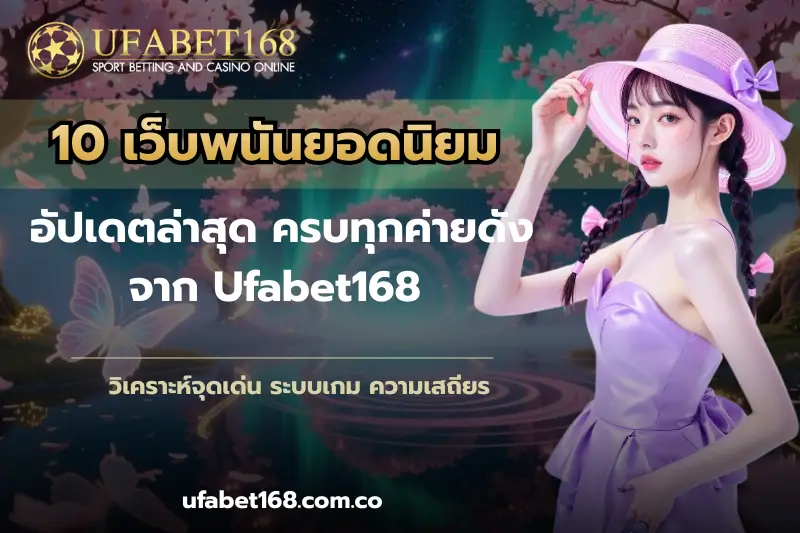10 เว็บพนันยอดนิยม